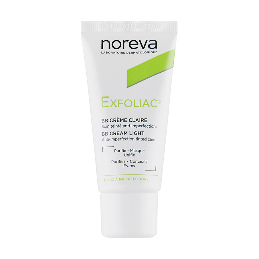 BB-крем для обличчя  Noreva Laboratoires Exfoliac BB Cream для жирної шкіри, 30мл