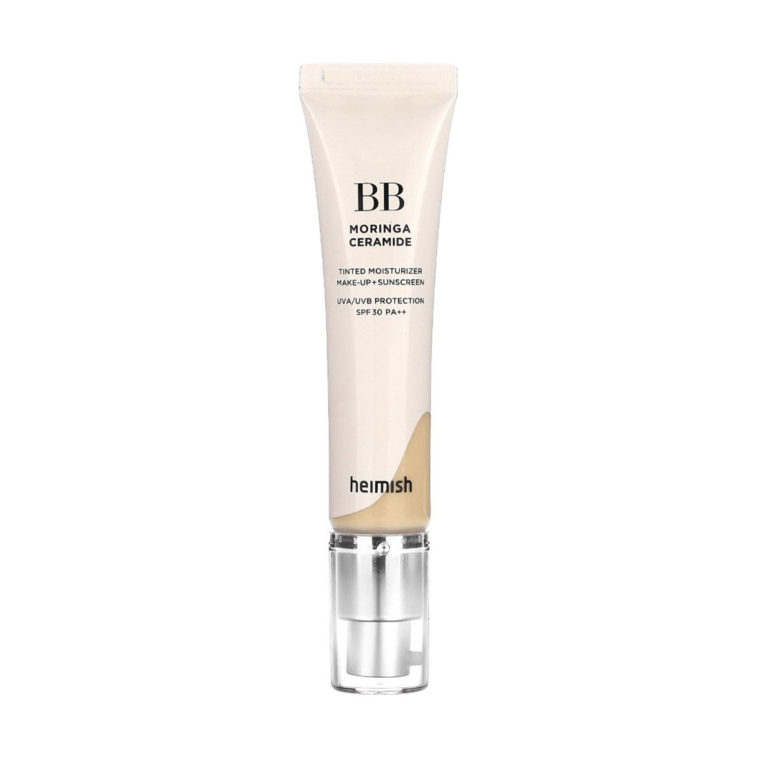 Уцінка! BB-крем для обличчя Heimish Moringa Ceramide BB Cream SPF 30 PA++, 23N Light Medium, 30 г